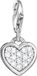 Thomas Sabo Dames Zirkonia 925 Zilver Wit 0967-051-14