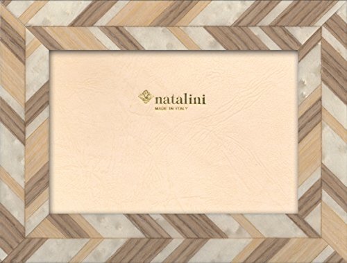 Natalini J-LOUIS CREMA 13X18 fotolijst met ondersteuning voor tafel, Tulipwood, beige, 13 x 18 x 1,5