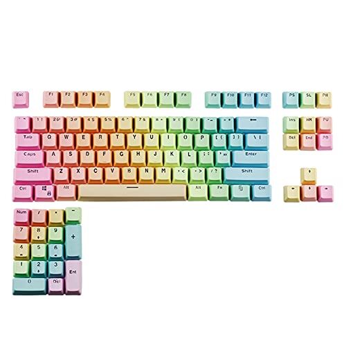 FANGCHENG Keycaps 104 Sleutels PBTprofiel Gepersonaliseerde