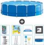 Intex Rond Frame Zwembad - 457 x 122 cm - Blauw