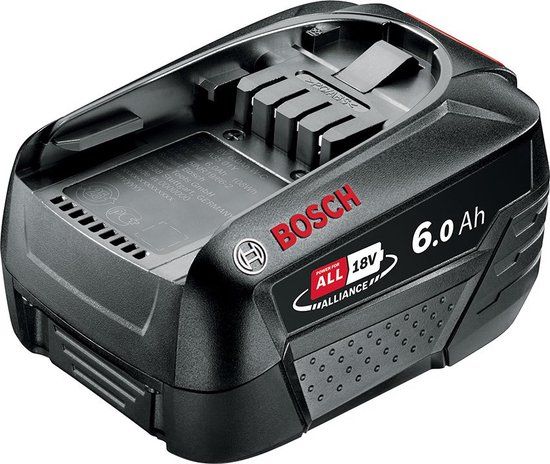 Bosch Professional PBA 18V 6.0Ah Accu Zwart