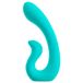 Beau Coeur Vibrateur point G et clitoris - silicone vert