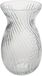 Atmosphera Bloemenvaas Manel - glas transparant - D17 x H29 cm - vase - modèle gracile