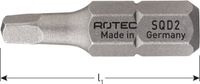 Rotec PRO Bit SQD-1 25 mm (vierkant robertson) 2 stuks