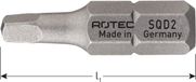 Rotec PRO Bit SQD-1 25 mm (vierkant robertson) 2 stuks