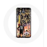 Maniacase Hoesje voor Samsung Galaxy J7 2016 PSG Neymar en Mbappé vrolijk kerstfeest