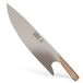 GÜDE Solingen THE KNIFE gesmeed 26 cm barrel eiken Koksmes Handgemaakt Duitsland