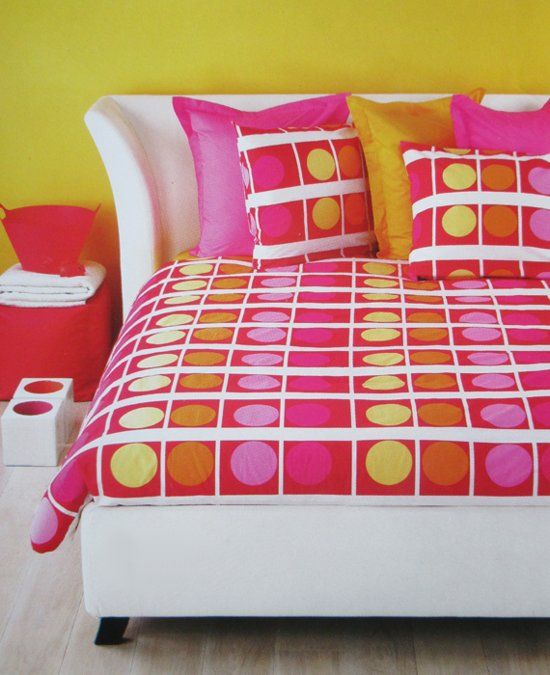 Beddinghouse Rondo Dekbedovertrek - Litsjumeaux - 240x200/220 cm - Rood