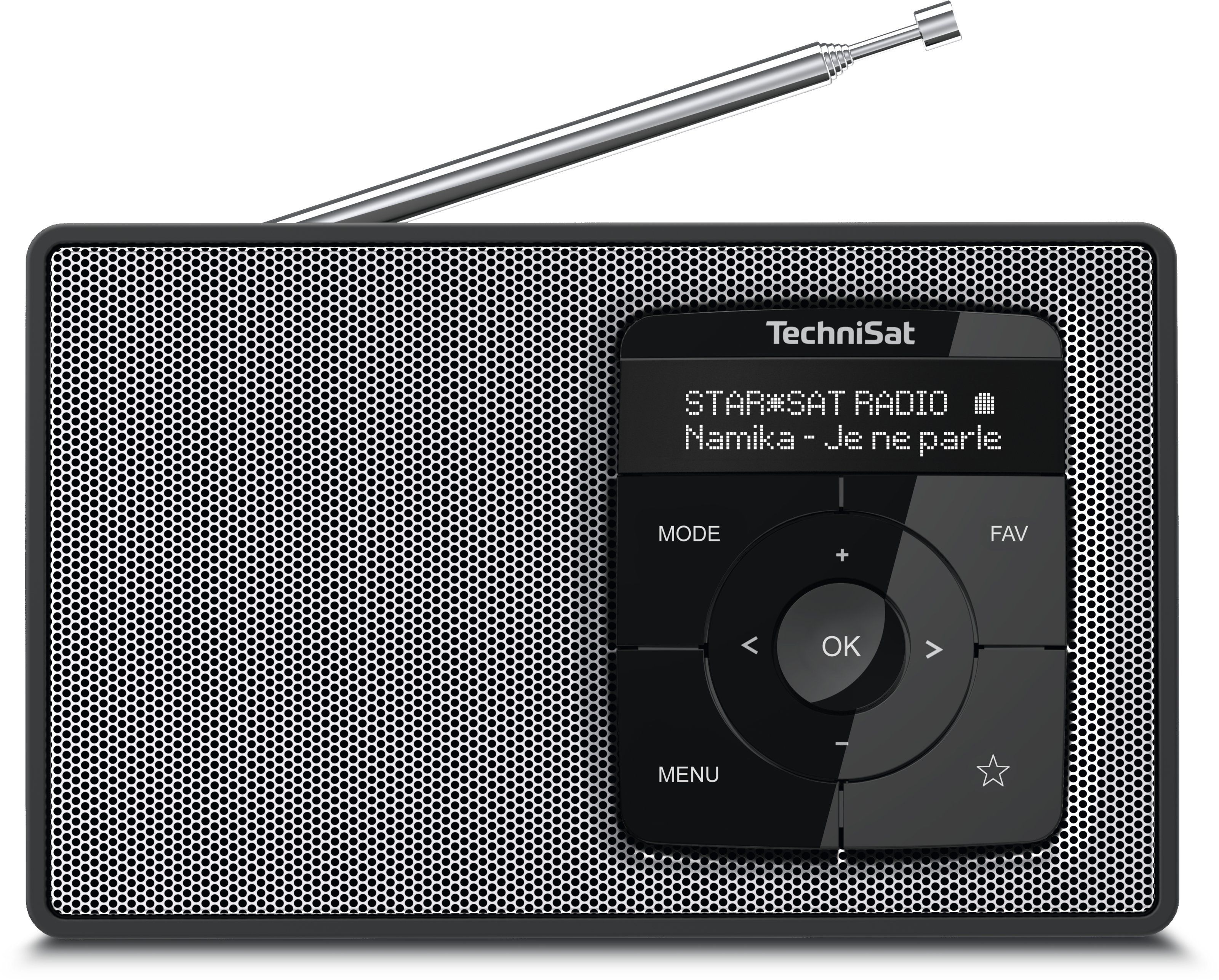 TechniSat DigitRadio 2 - Portable Digital Radio - Black/Silver