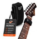 Capo Gruv Gear FretWraps FW-1PK-SM snaardemper, zwart, maat S, 1 stuk