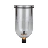 RIEGLER 100946-650/1-HA polycarbonaat container, voor filterregelaar/filter »standaard«, BG 2, 1 stuks