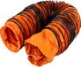 Vevor 7,6 m PVC Flexibele Kanaalhoes voor Afzuigventilator 30,5 cm Diameter Oranje