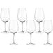 LEONARDO HOME Rode wijnglas, glas, 6 stuks