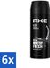 Axe Bodyspray Black 150 ml - 6 pièces