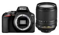 Nikon D3500 + AF-S 18-105 mm 1:3.5-5.6G ED VR SLR camerakit 24,2 MP CMOS Zwart