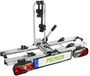Eufab LAS 12011LAS fietsendrager premium, geschikt voor e-bike, volledig voorgemonteerd, diefstalbeveiliging, voor 2 fietsen, voor trekhaak