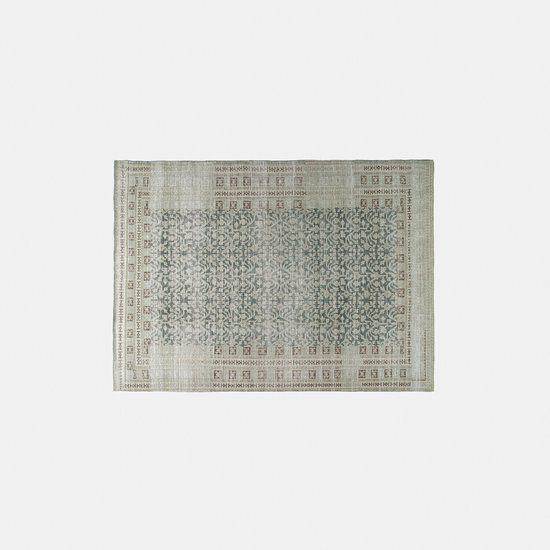Loberon Vloerkleed Nadimah beige/groen