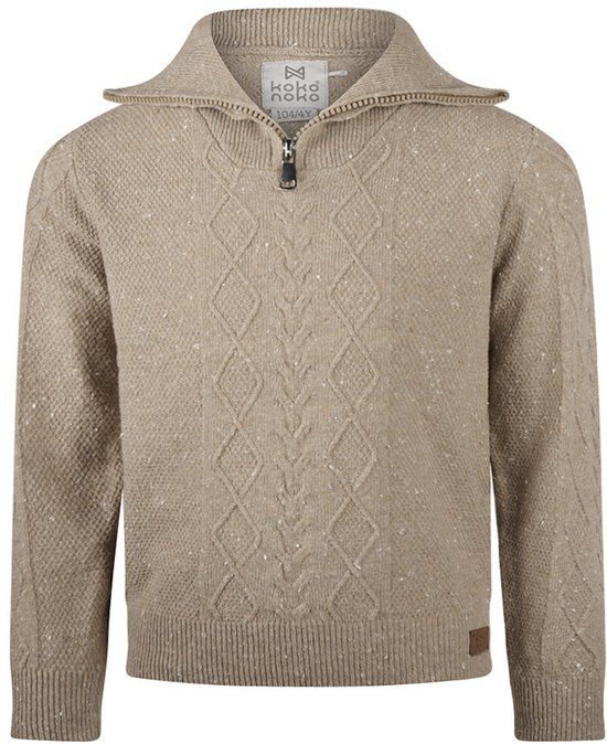 Koko Noko O56857 Boys' Sweater - Hoodie - Vest - Beige - Size 116
