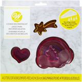 Wilton Uitsteekvormpjes - Eenhoorn - Set/4