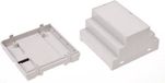 Tru Components TC-7910884 DIN-rail-behuizing 88 x 90 x 65 ABS-V0 Grijs 1 stuk(s)