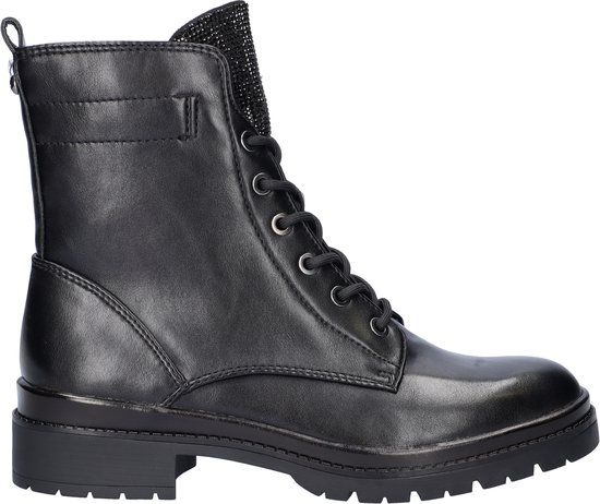 TAMARIS Core Dames Zwarte Veterboots - Maat 37 - Herfst/Winter 2025