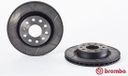 BREMBO Jeu de disques de frein 09.9167.75 - 2 pièces