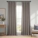 HPD Half Price Drapes Imitatielinnen verduisterende gordijnen, grijs