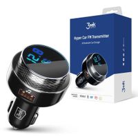 3MK Hyper Car FM Transmitter 87,5 - 99,8 MHz USB Noir