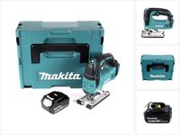 Makita DJV 182 G1J accu pendelzaag 18V borstelloos + 1x accu 6,0Ah + Makpac - zonder oplader