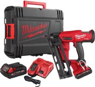 Milwaukee M18 FN16GA-202X 18V Li-ion Accu afwerktacker set (2x2.0Ah) in HD Box