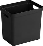 Sunware Sigma home opbergbox 25L zwart