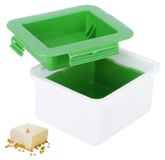 Merkloos Omgoods - Tofu Maker Persset - 3-laags Plastic Tofu Drainer