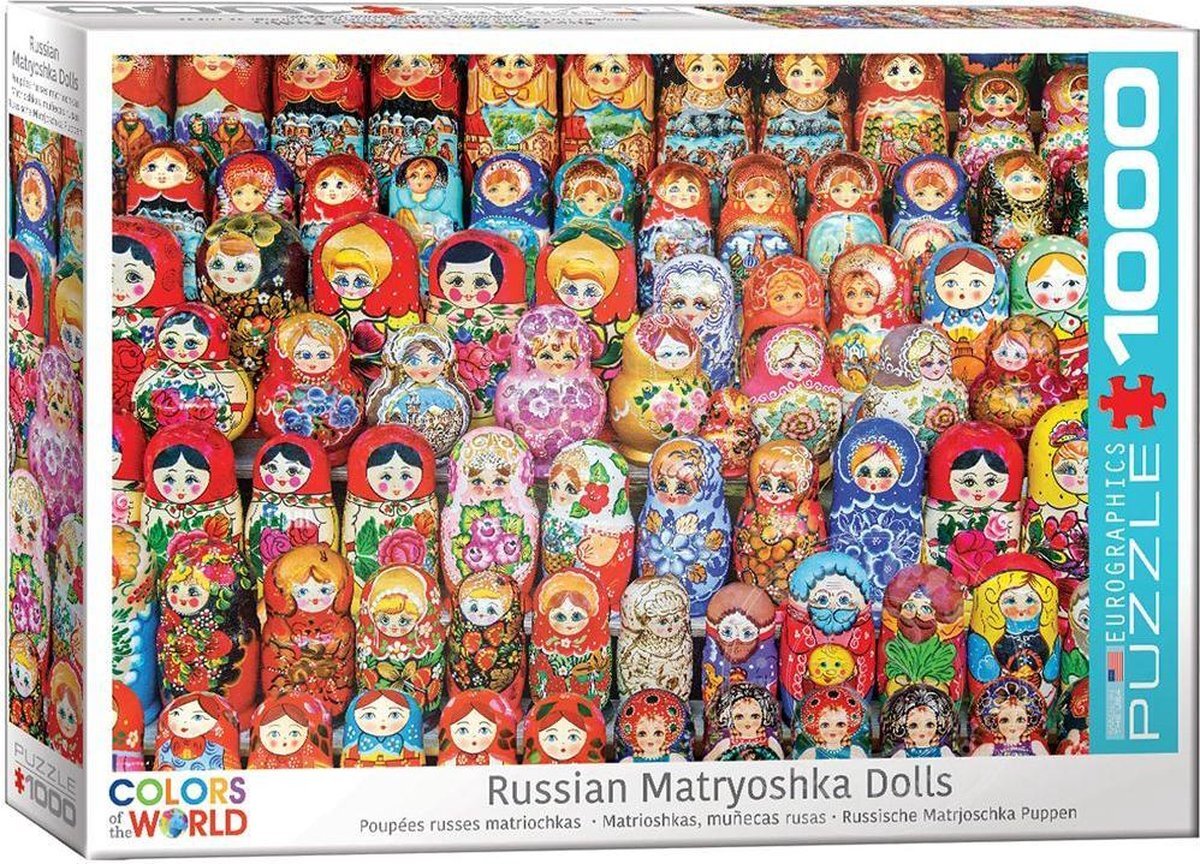Eurographics 6000-5420 Russian Matryoshka Dolls Puzzel, meerkleurig