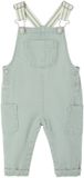 Vertbaudet Twill tuinbroek voor babyjongens saliegroen