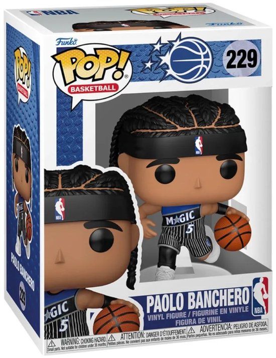 Funko Pop Basketball: Paolo Banchero - Funko Pop #229