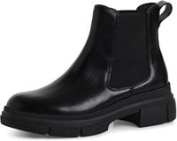 Tamaris - Dames - Laarzen - Chelsea boots - Zwart - Synthetisch - Hakhoogte 5-7 cm - Maat 36