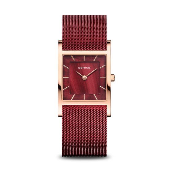 Bering 10426-363-S dameshorloge - rood