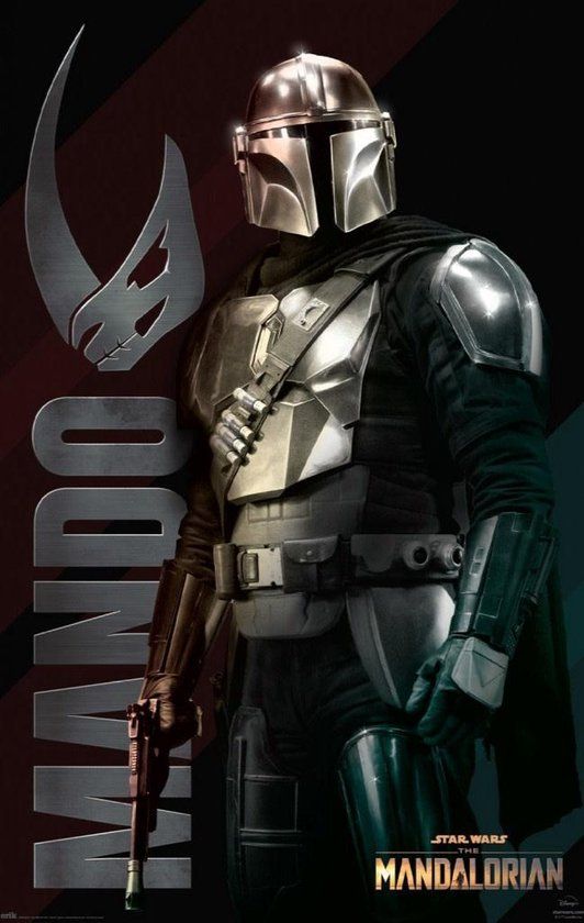Grupo Star Wars The Mandalorian Mando - Maxi Poster