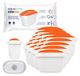 Aquafloow Maxihard waterfilters, 20 stuks, voor hard water | Filterpatronen compatibel met Dafi Unimax, Aquaphor A5, Brita Maxtra+, Philips