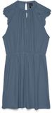 VERO MODA VMMILLA SL SHORT LACE DRESS NOOS Dames Mini jurk L China Blue
