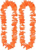Boland Hawaii guirlande - 2 pièces - Couleurs tropicales orange