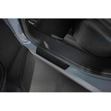 Avisa Zwart RVS Instaplijsten compatibel met Opel Grandland (EV) 2024- - 'Lines' - 4-delig