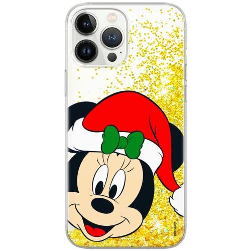 ERT GROUP - iPhone 13 Pro Max Case - Disney Minnie - Glitter Effect