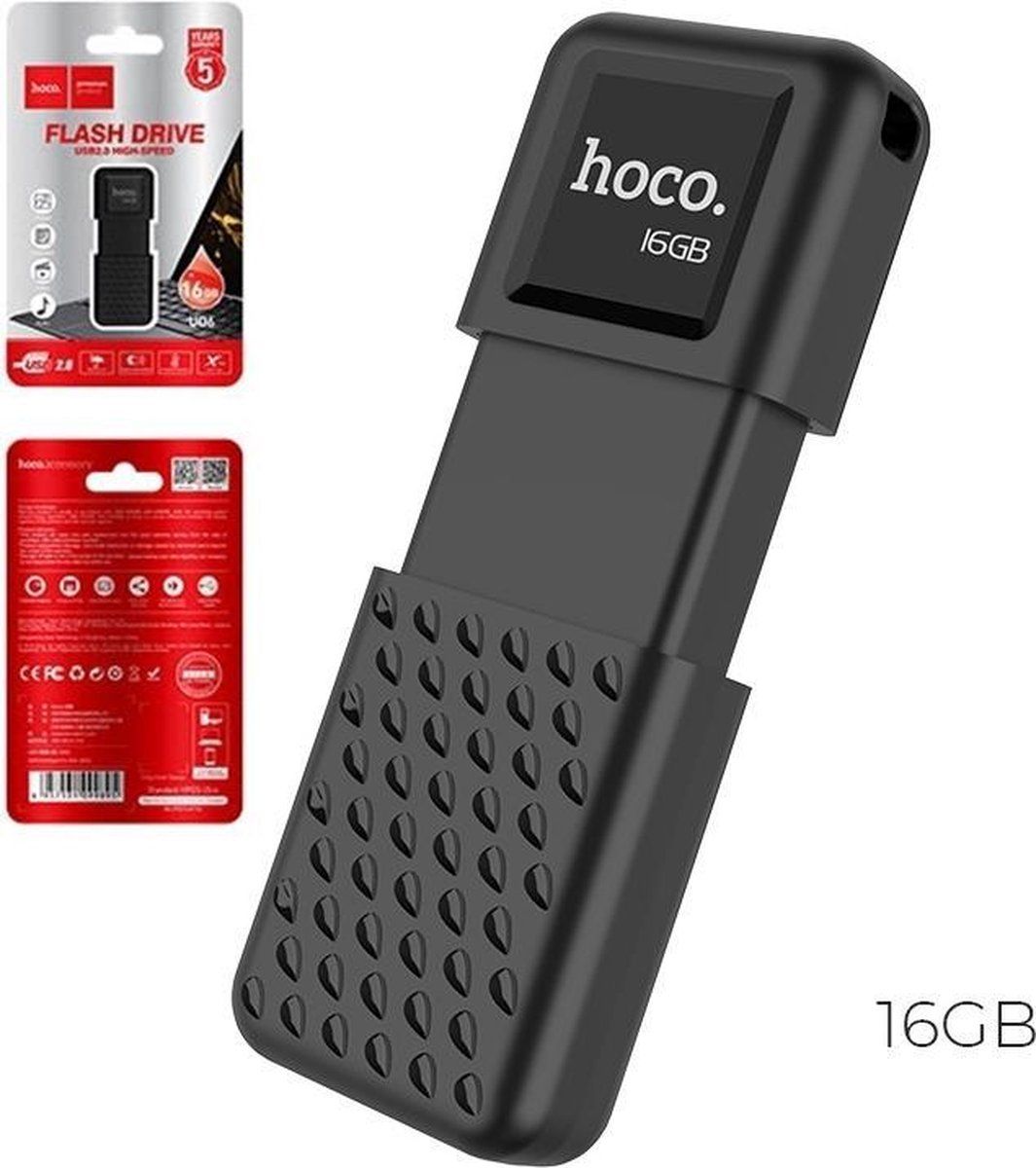 hoco Premium UD6 USB flash disk Intelligent 2.0 - 16GB - 6931474700094