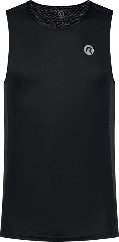 Rogelli Core Hardloopsinglet Heren - Zwart - 3XL