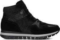 Gabor 755 Hoge Sneakers Dames Suède Zwart