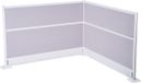 VEVOR Scheidingswanden, Privacyschermen, 2-Pack, 72 X 48 Inch, Ruimteverdelers, Pet-Werkplekscherm met Stopcontactafdekkingen, Vrijstaande Vouwschermen voor Kantoor, Bibliotheek, School