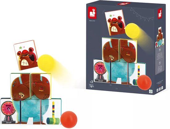 Janod Applepop Meneer Beer blikkenspel