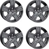 Autec Tigris velgen, 6x15, 5x112, antraciet (GRAP), geschikt voor caravan/aanhanger