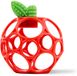 Oball Babybal Appel met Bijtring - Multicolor